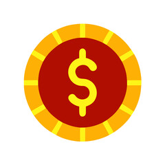 dollar sign icon	
