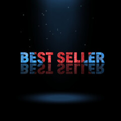 3d graphics design, Best seller text effects