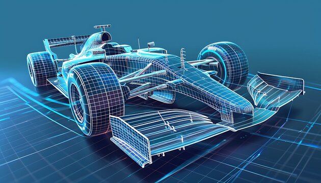 Develop CAE Model for Enhanced Formula 1 Aerodynamics, Analyze airflow, wing setups, and tire aerodynamics to boost speed and stability on the track