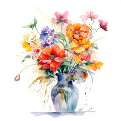 flowers in vase