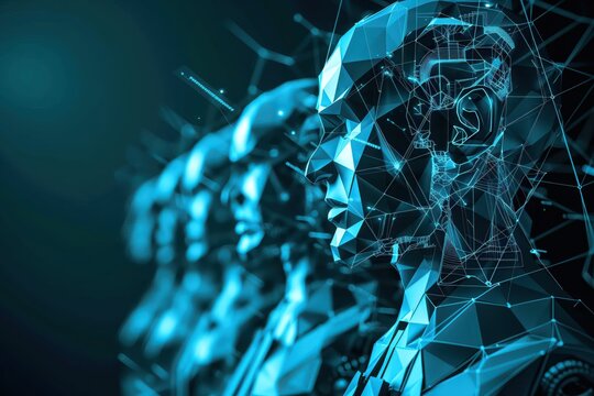 Robots products of alien AI