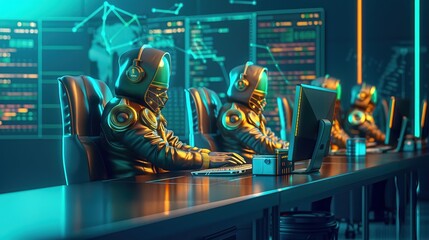 The cyber army composed of digital warriors