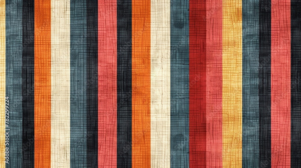Aufkleber textile patterns: a vector illustration of a striped pattern on textile