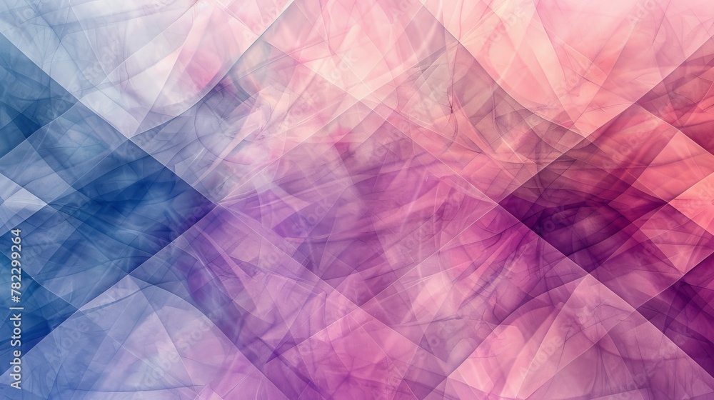 Poster textile patterns: an abstract geometric pattern on textile, with a blend of pastel colors