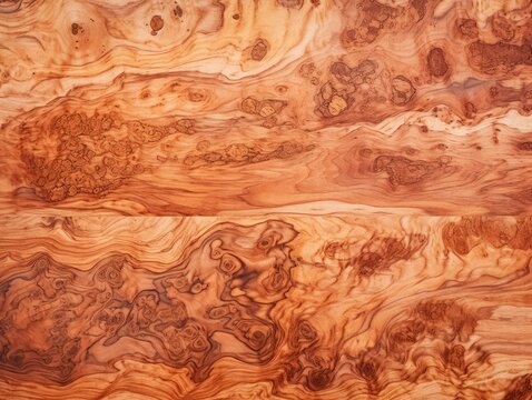Olive Wood Texture Background, Solid Wooden Burr or Burl Pattern, Burled Wood Wallpaper, Bubinga