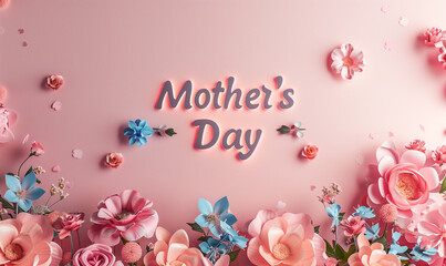 Mother's day for poster banner