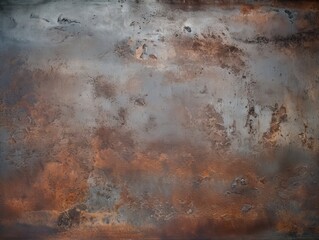 Dark Rusted Metal Texture, Old Grunge Background, Shabby Surface, Grunge, Rough, Textured Steel