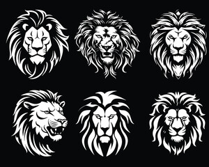 Lion Head Logo Collections