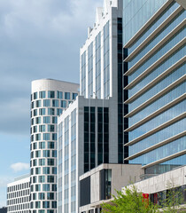 Obraz premium modern office buildings,Business building pattern. moderne architecture. 