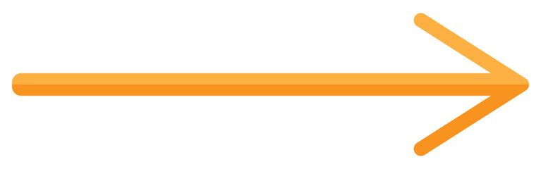 Obraz premium Straight line with point on start and arrow on finish. Symbol of direction, aim, target, path, easy challenge, fast way, ideal plan isolated on white background. Vector graphic illustration