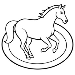 horse vector
