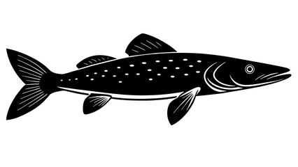 pike fish and svg file