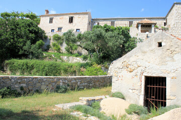 Sint Euphemia monastery in Palit, island Rab, Croatia