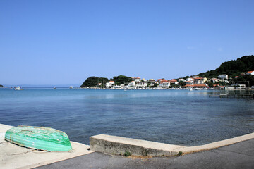 lovely view on the  island Rab, Croatia