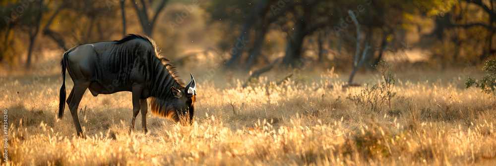 Canvas Prints Gnu in the Wild