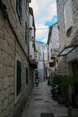 Croatia, View of the urban streets in the city