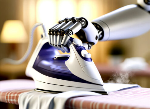 Future of Household: The Ironing Robot