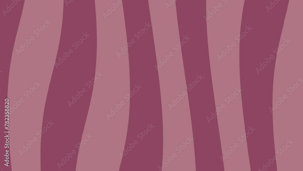 Poster abstract motion background with wavy lines. loopable 4k animated retro colors video. lines flowing.