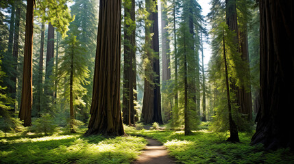 Obraz premium path in the forest