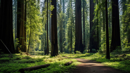 Fototapeta premium path in the forest