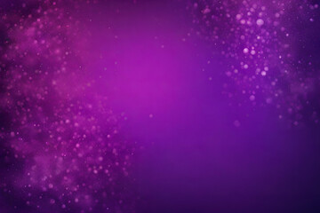 Obraz premium Purple bokeh , a normal simple grainy noise grungy empty space or spray texture , a rough abstract retro vibe shine bright light and glow background template color gradient