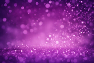 Purple bokeh , a normal simple grainy noise grungy empty space or spray texture , a rough abstract retro vibe shine bright light and glow background template color gradient