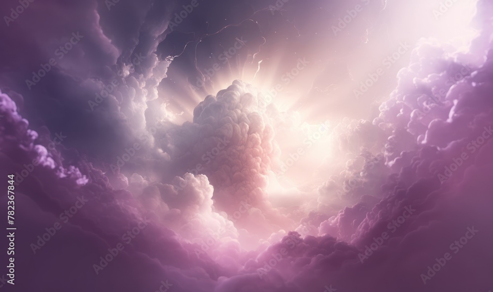 Aufkleber soft ethereal dreamy background professional color grading copy space generative ai