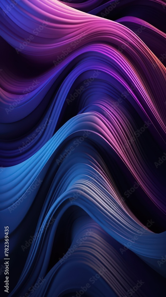 Aufkleber elegant smartphone with flowing fabric motif generative ai