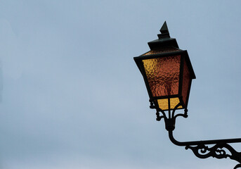 Fototapeta na wymiar a close up of a lamp