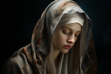 Image representing Virgin Mary. Virgin Mary. Topics related to the Christian religion. Catholic religious holidays. Christianity. Catholicism. Christian holidays.