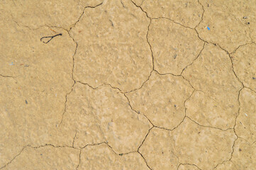 soil cracking rough earth background, surface dryness summer