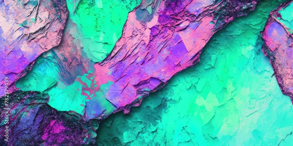 Poster vibrant multicolored abstract textured background generative ai