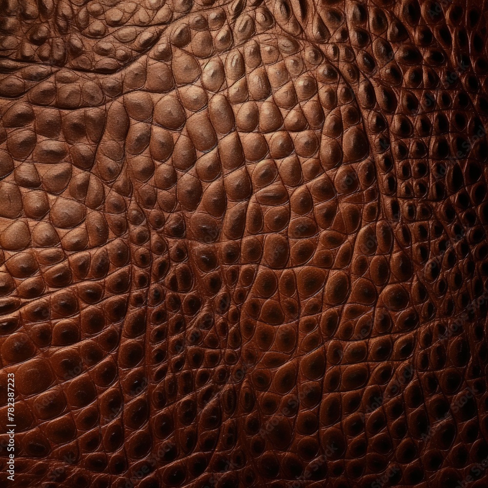 Poster rustic leather backdrop generative ai