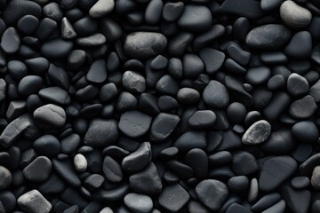 Fototapeta na wymiar Captivating Black Stone Texture Generative AI