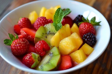 Mixed fruit dessert