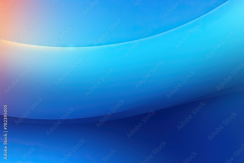 Poster contemplating a color scheme: mesmerizing blue gradient background generative ai