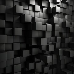 Abstract Geometric Wall Composition Generative AI