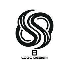 8 Logo Vector Design