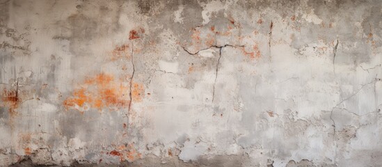 Old wall with red paint