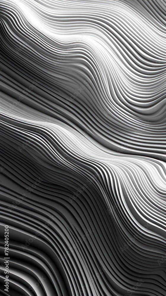 Poster monochromatic abstract expressionist painting generative ai