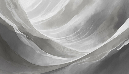 Abstract white and gray waves, background, texture.Abstrakcyjne biało szare fale, tło, tekstura. 