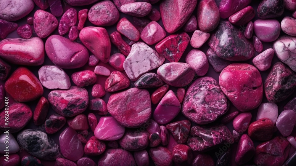Poster vibrant fuchsia textured stone background generative ai