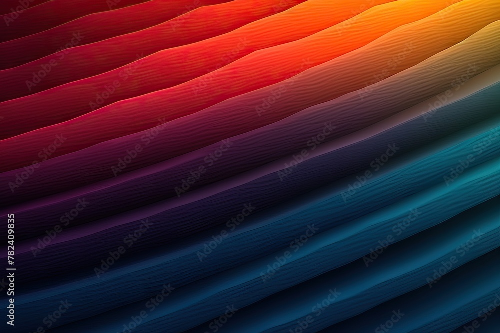Poster contemplating a dark color scheme generative ai