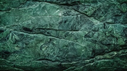 Serene Green Stone Texture Background Generative AI