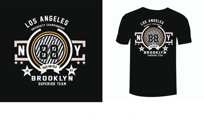 Powerful motivational t-shirt design, Printable typography design