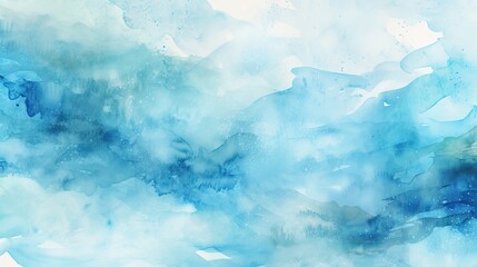 Serene Watercolor Backdrop Generative AI