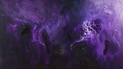 Black dark deep purple violet blue pink magenta fuchsia sky. Created with Generative AI - obrazy, fototapety, plakaty