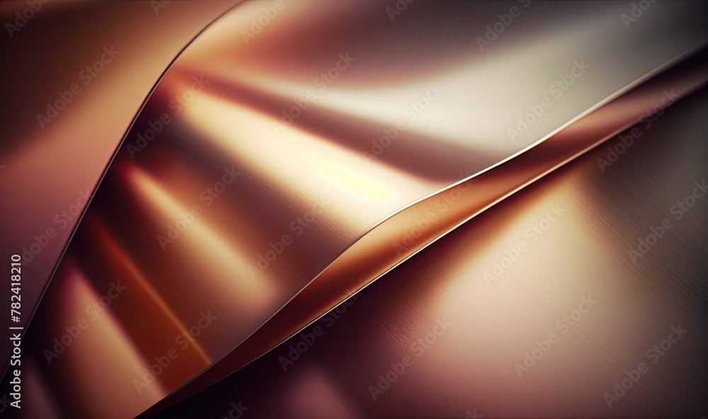Poster ethereal metallic backdrop generative ai