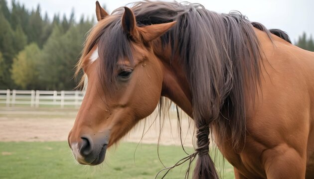 A-Horse-With-Its-Mane-Tangled-Needing-Grooming-Upscaled_12