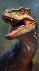 Diverse Dinosaur Fossils and Skeletons Generative AI